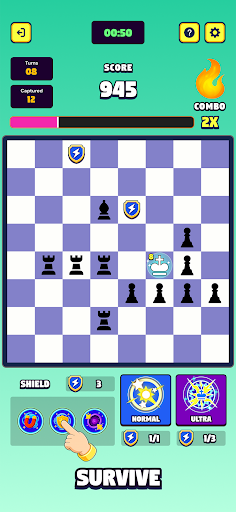 King's Gambit: Chess Survival ekran görüntüsü