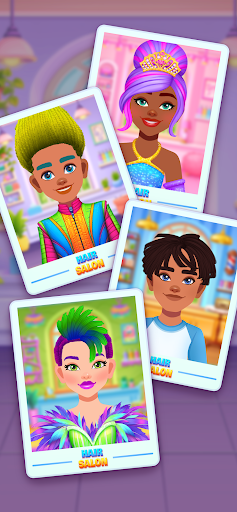 Hair Salon Games For Kids ekran görüntüsü