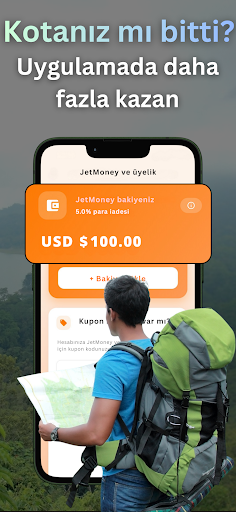 eSIM Seyahat İnterneti: JetSIM ekran görüntüsü