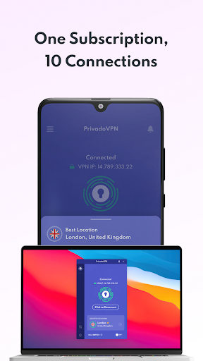 PrivadoVPN - VPN App & Proxy ekran görüntüsü