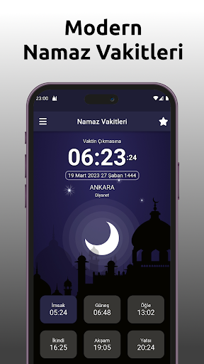 Namaz Vakitleri (Ezan Vakti) ekran görüntüsü