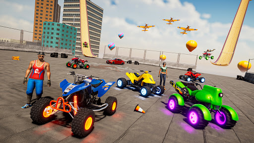 Quad Bike Stunt Racing Games ekran görüntüsü