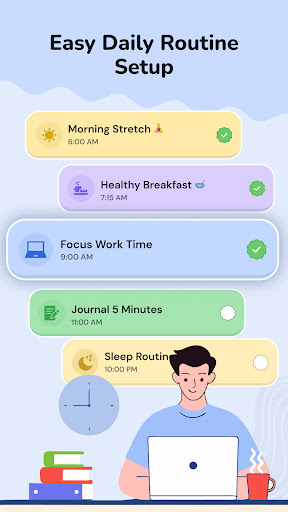 Tick+Log Daily Routine Planner ekran görüntüsü