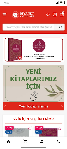 Diyanet Yayınları E-satış ekran görüntüsü