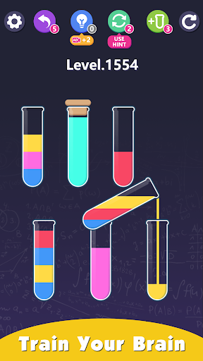 Water Color Sort Puzzle Game ekran görüntüsü