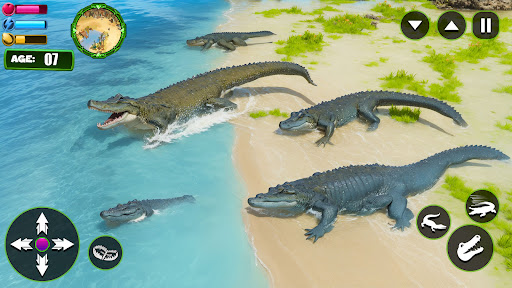 Angry Alligator Attack Sim 3D ekran görüntüsü
