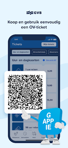 GVB reis app ekran görüntüsü
