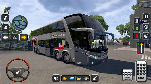 Offroad Bus Journey Bus Game ekran görüntüsü