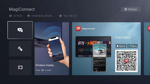 MagiConnect TV App Services ekran görüntüsü