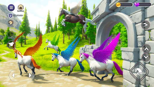 My Flying Unicorn Horse Game ekran görüntüsü