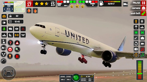 Aeroplane Flying Pilot Sim ekran görüntüsü