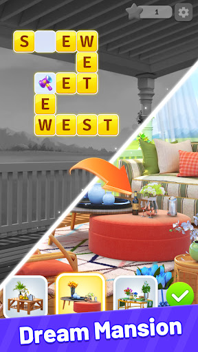 House Decor Puzzle: Word Decor ekran görüntüsü