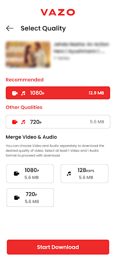 Video Downloader : VAZO ekran görüntüsü