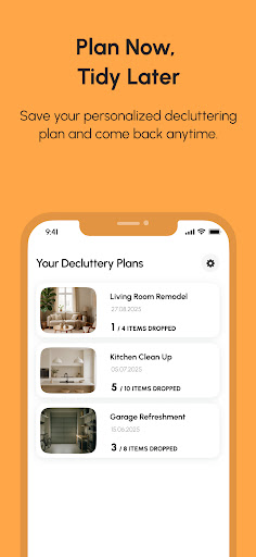 Decluttify - Cleanup Your Home ekran görüntüsü