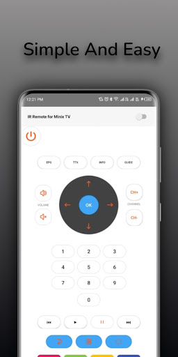Remote for minix tv ekran görüntüsü