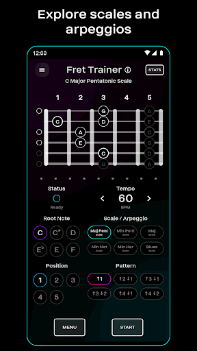 RockPose: Guitar Exercises ekran görüntüsü