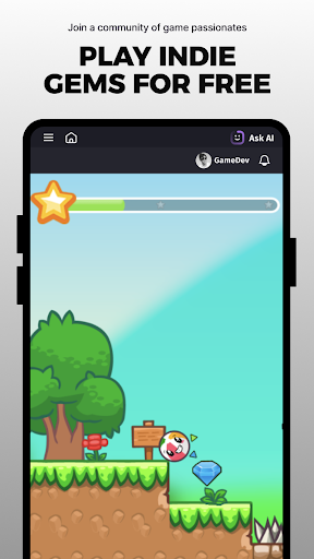 GDevelop - Create & Play Games ekran görüntüsü