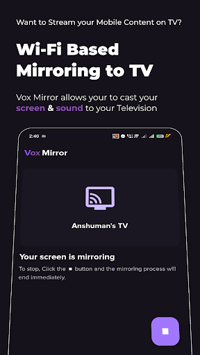Vox Mirror - Cast to TV in HD ekran görüntüsü