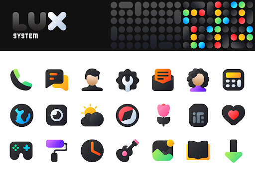 LuX IconPack ekran görüntüsü