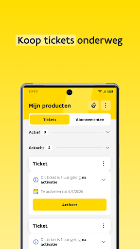 De Lijn ekran görüntüsü