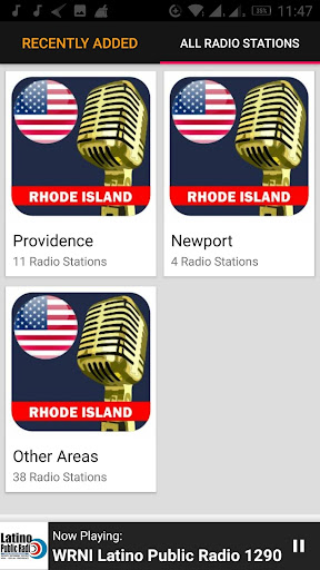 Rhode Island Radio Stations ekran görüntüsü