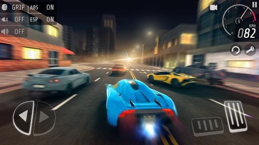 NS2 car racing game ekran görüntüsü