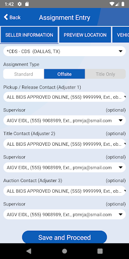 Copart - Seller Mobile ekran görüntüsü