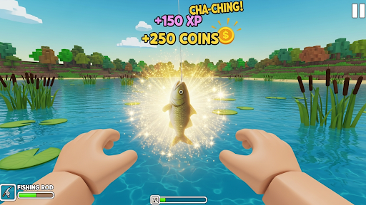 Catch All Fish: Obby Game ekran görüntüsü