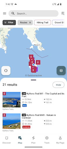 Kythera Trails ekran görüntüsü