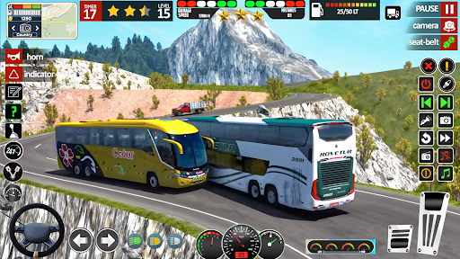 City Bus Games Coach Bus 3D ekran görüntüsü