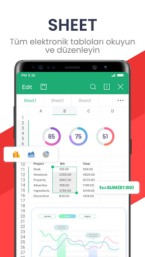 WPS Office-PDF,Word,Sheet,PPT ekran görüntüsü