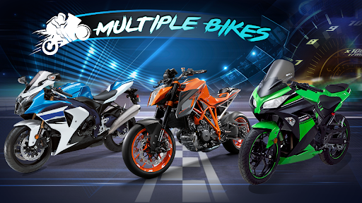 Motor oyunları yarışı 3d Bike ekran görüntüsü
