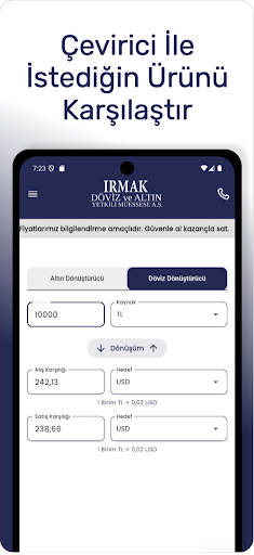 Irmak - Döviz & Altın ekran görüntüsü