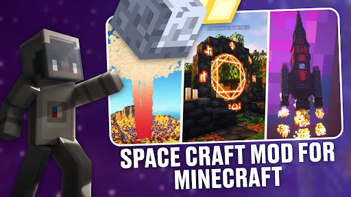 Space Rocket Mod for Minecraft ekran görüntüsü