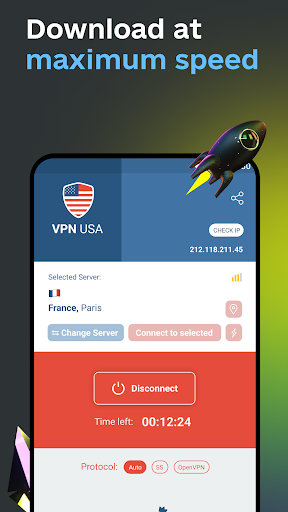 ABD VPN - ABD IP'sini Alın ekran görüntüsü