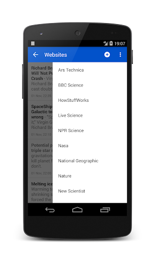 Science News ekran görüntüsü