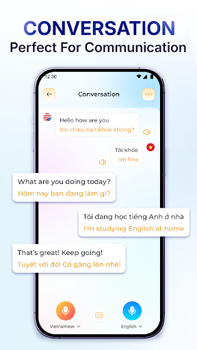 AI Language Translator App ekran görüntüsü