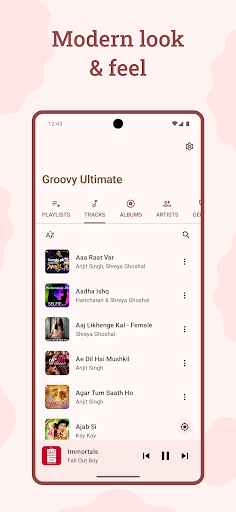 Groovy Ultimate - Music Player ekran görüntüsü