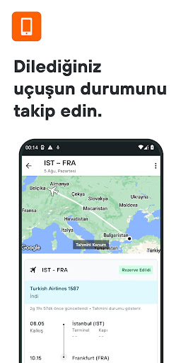 KAYAK Uçuş, Otel, Kiralık Araç ekran görüntüsü