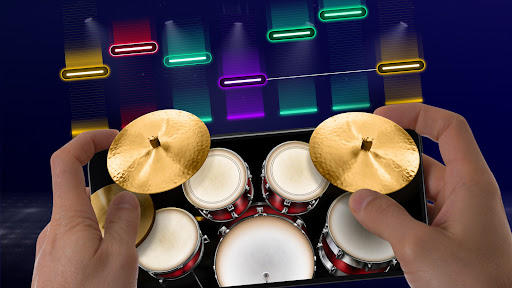 Drums: gerçek bateri oyunları ekran görüntüsü