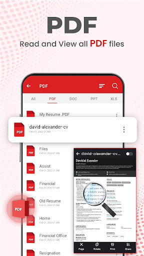 Document Reader PDF Reader ekran görüntüsü