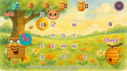 BearCross: Word Puzzle Ranking ekran görüntüsü