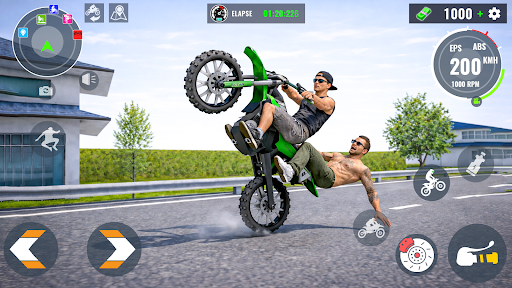 Extreme Bike Wheelie 3D ekran görüntüsü