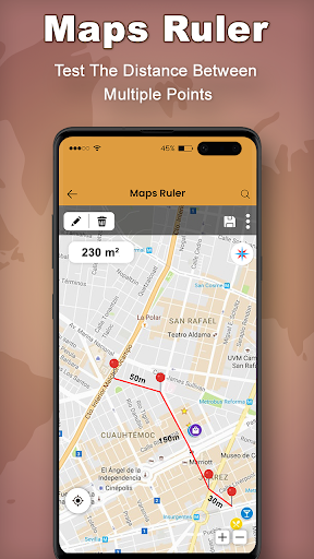 Maps Ruler ekran görüntüsü