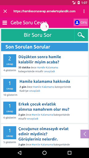 Hamilelik Takibi ekran görüntüsü