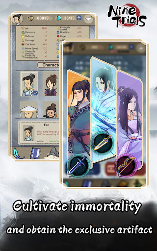 Nine Trials ekran görüntüsü