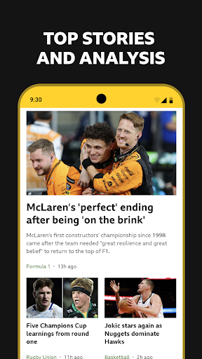 BBC Sport - News & Live Scores ekran görüntüsü
