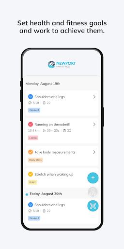 NewportSwimFit ekran görüntüsü