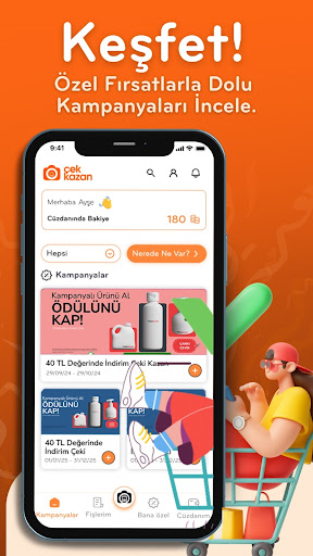 Çek Kazan: Alışveriş Yap Kazan ekran görüntüsü