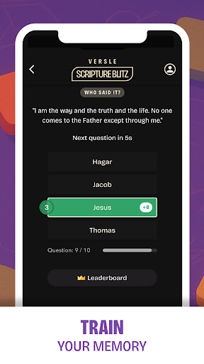 Versle | Daily Bible Game ekran görüntüsü